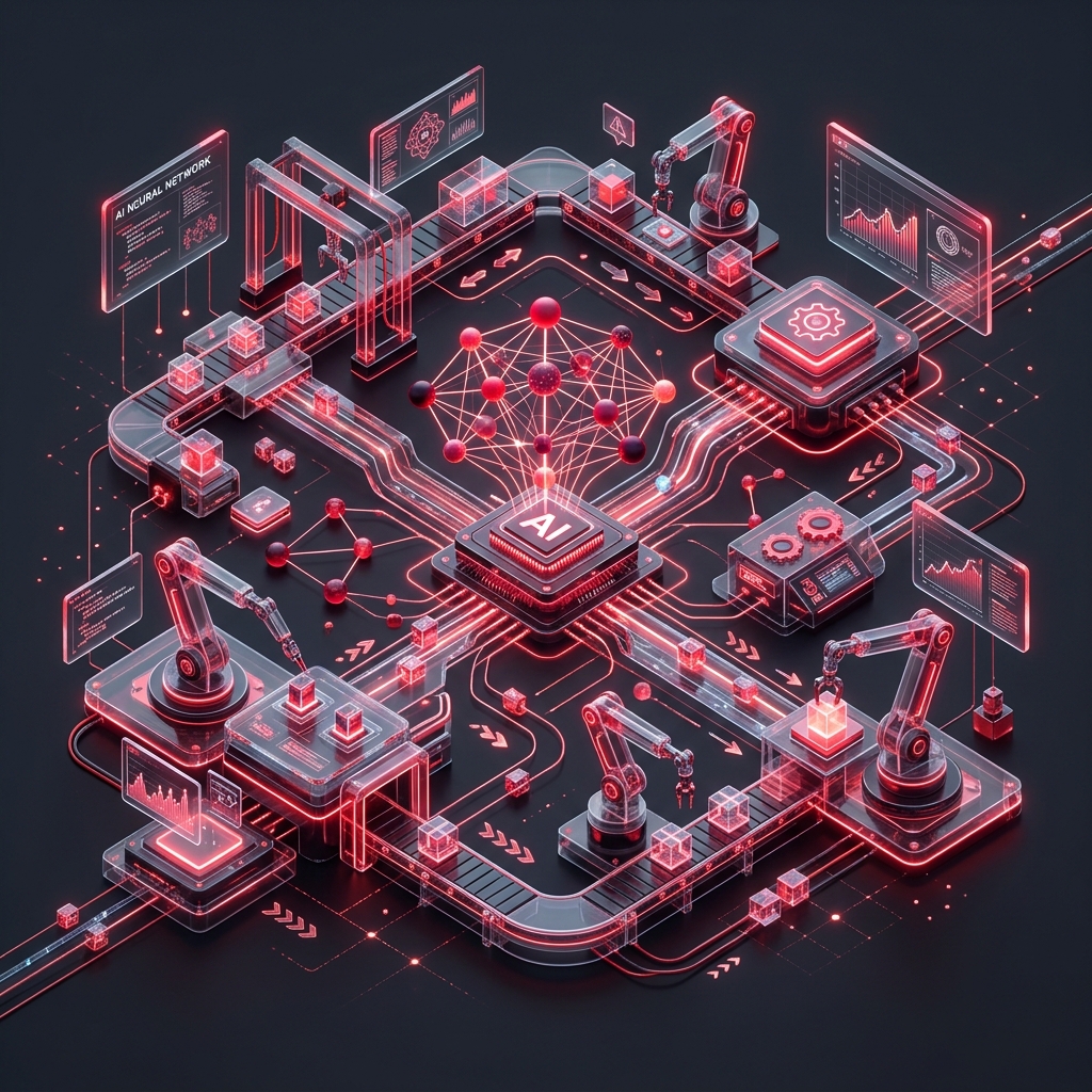 AI & Automation Illustration