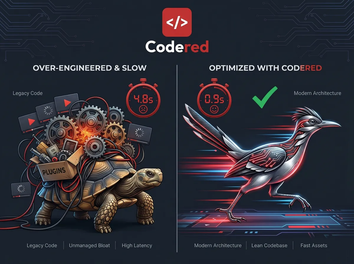Is your website "over-engineered" into a slowdown? 🐢